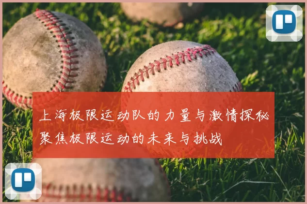 上海极限运动队的力量与激情探秘聚焦极限运动的未来与挑战