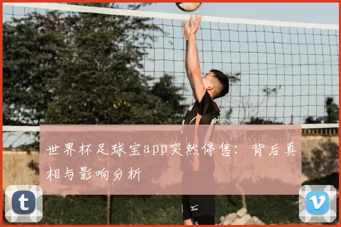世界杯足球宝app突然停售：背后真相与影响分析