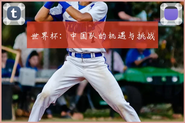 世界杯：中国队的机遇与挑战
